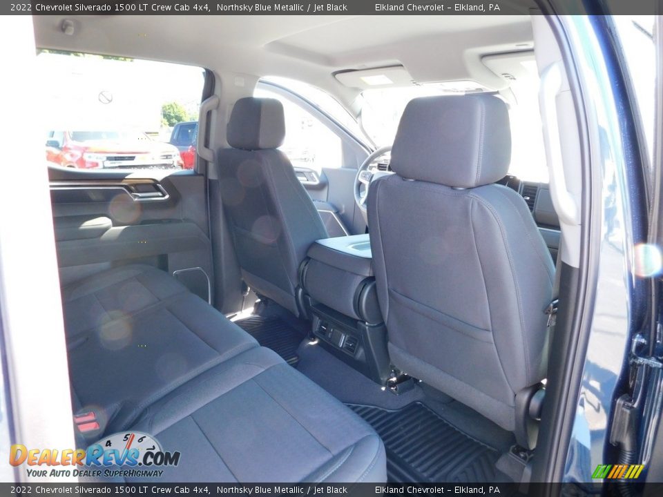 2022 Chevrolet Silverado 1500 LT Crew Cab 4x4 Northsky Blue Metallic / Jet Black Photo #21