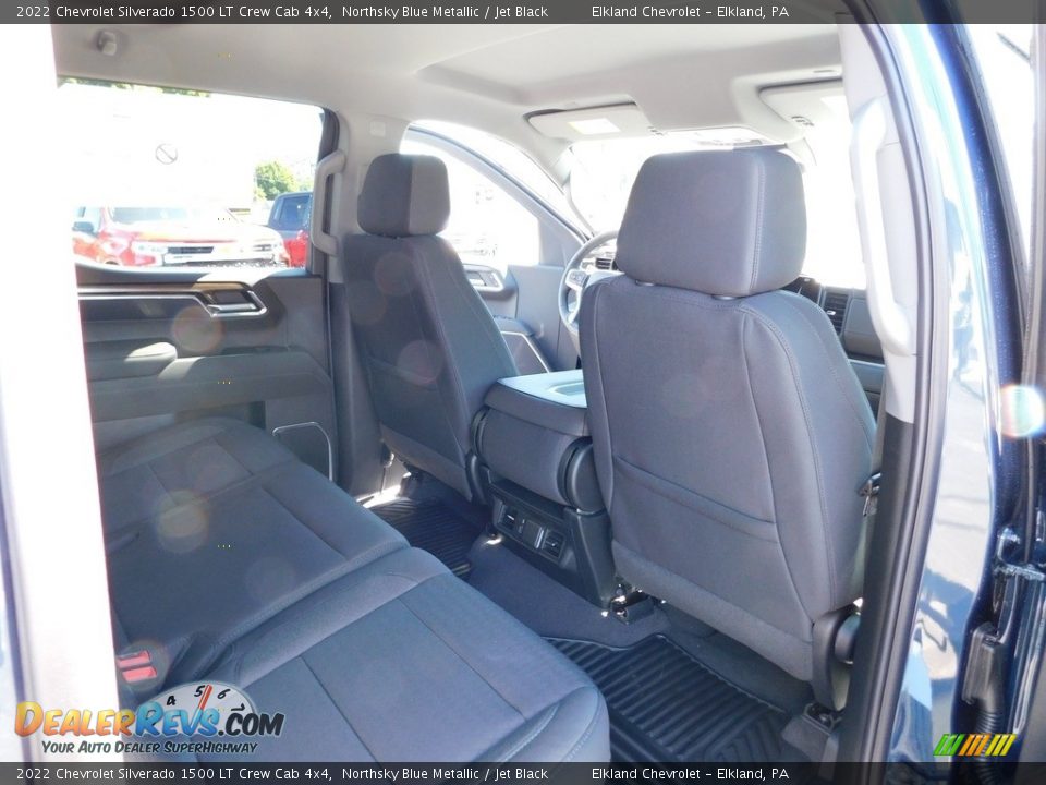 2022 Chevrolet Silverado 1500 LT Crew Cab 4x4 Northsky Blue Metallic / Jet Black Photo #21