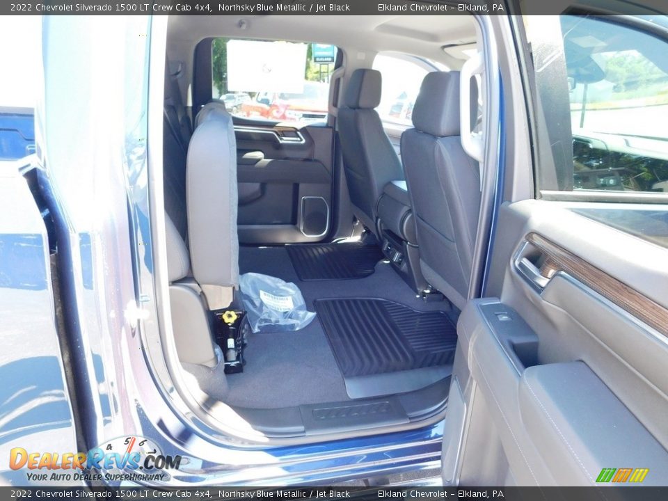 2022 Chevrolet Silverado 1500 LT Crew Cab 4x4 Northsky Blue Metallic / Jet Black Photo #22