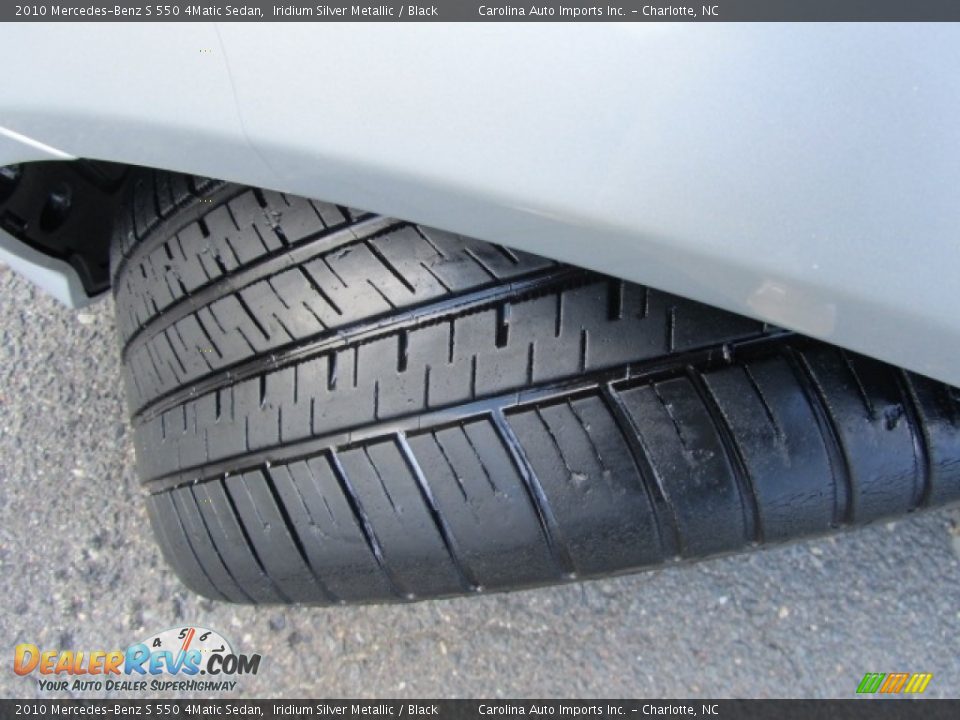 2010 Mercedes-Benz S 550 4Matic Sedan Iridium Silver Metallic / Black Photo #27
