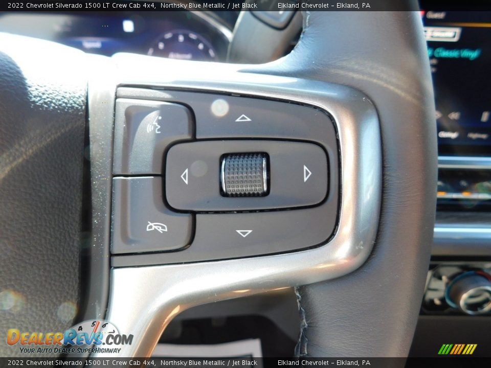 2022 Chevrolet Silverado 1500 LT Crew Cab 4x4 Steering Wheel Photo #25