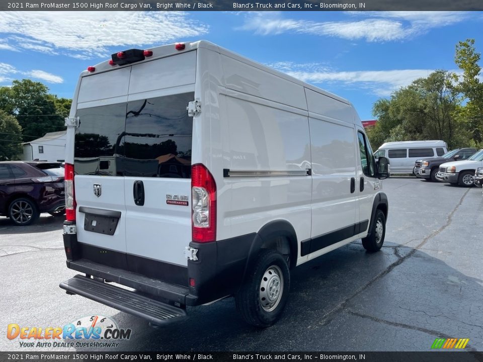 2021 Ram ProMaster 1500 High Roof Cargo Van Bright White / Black Photo #4