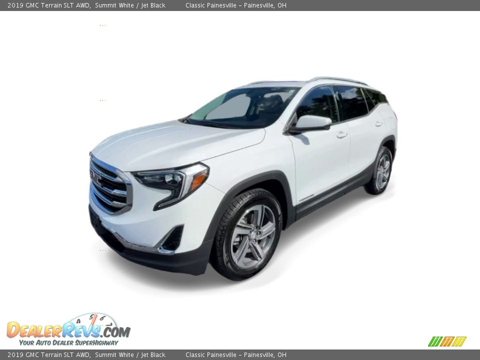 2019 GMC Terrain SLT AWD Summit White / Jet Black Photo #4