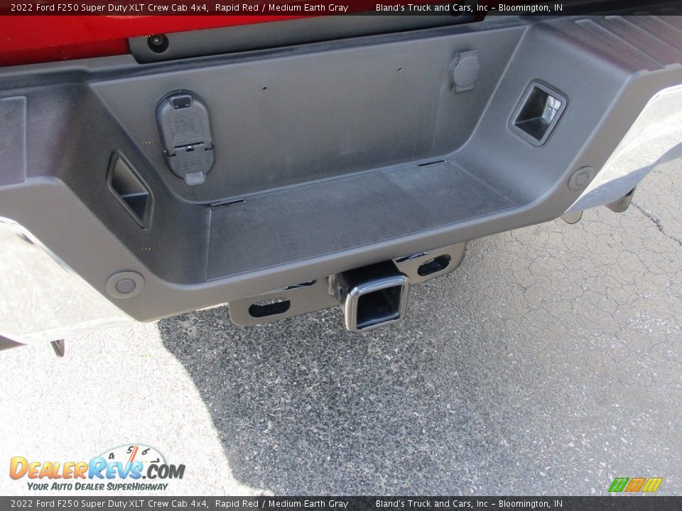 2022 Ford F250 Super Duty XLT Crew Cab 4x4 Rapid Red / Medium Earth Gray Photo #36