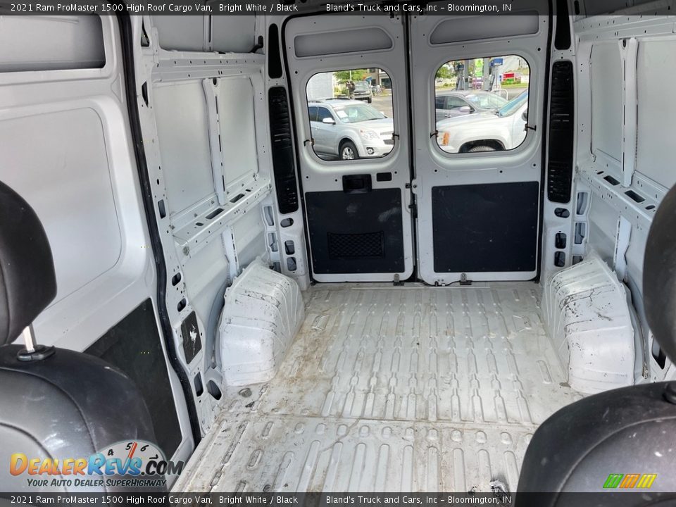 2021 Ram ProMaster 1500 High Roof Cargo Van Bright White / Black Photo #12