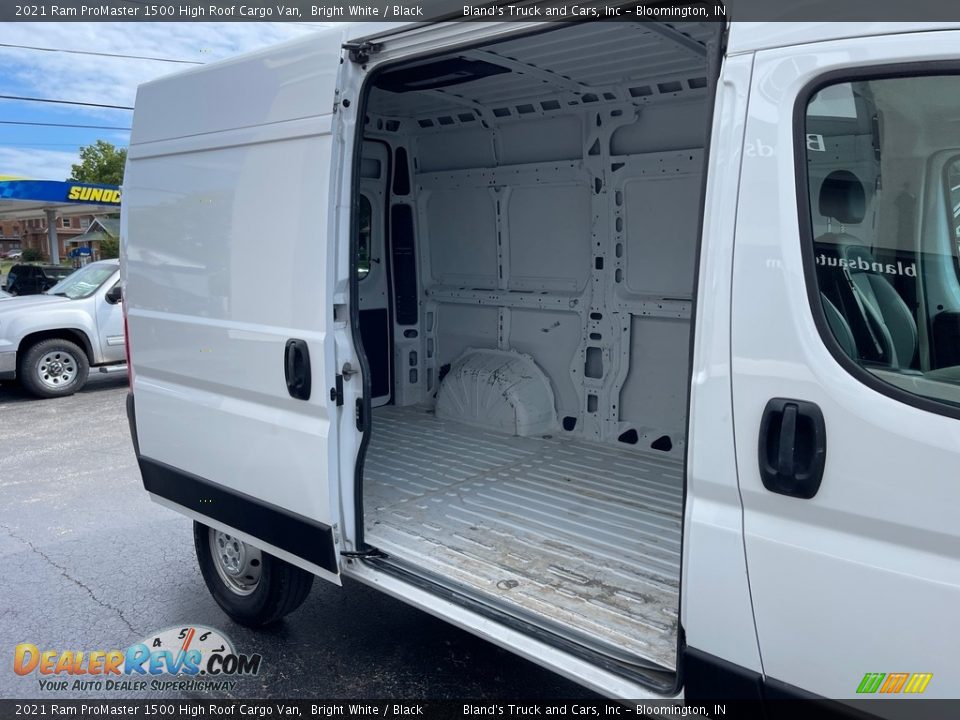 2021 Ram ProMaster 1500 High Roof Cargo Van Bright White / Black Photo #13