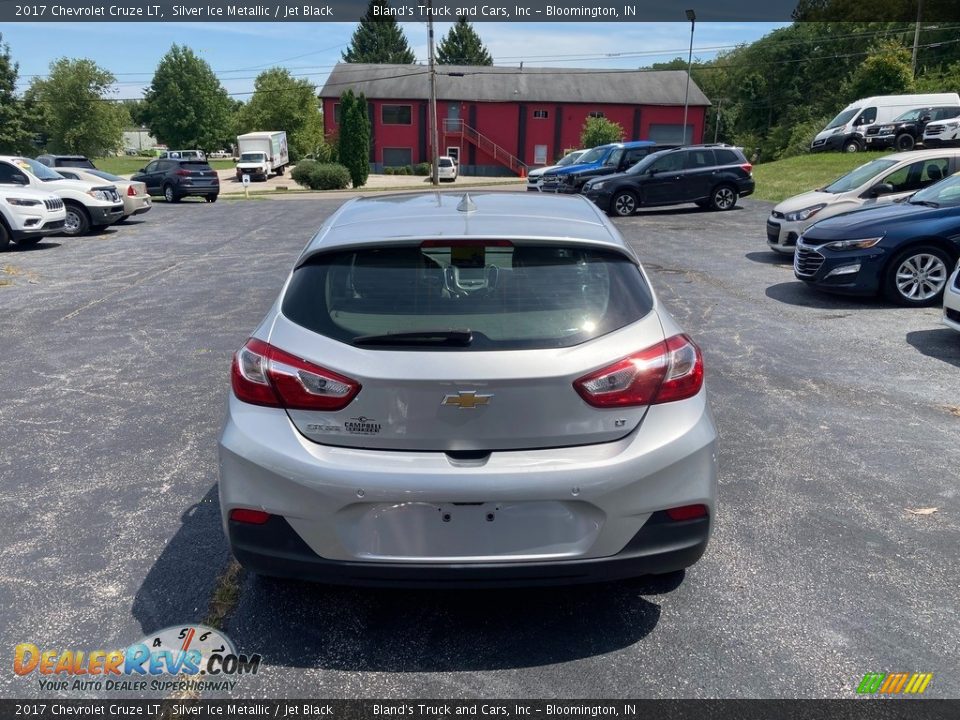 2017 Chevrolet Cruze LT Silver Ice Metallic / Jet Black Photo #4