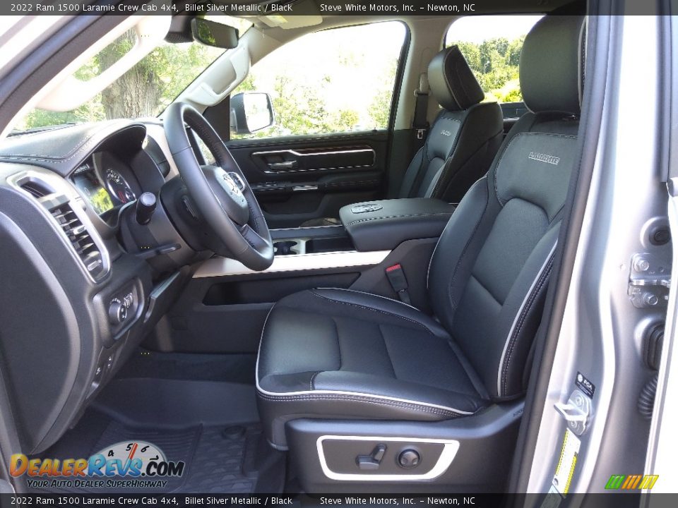 2022 Ram 1500 Laramie Crew Cab 4x4 Billet Silver Metallic / Black Photo #11