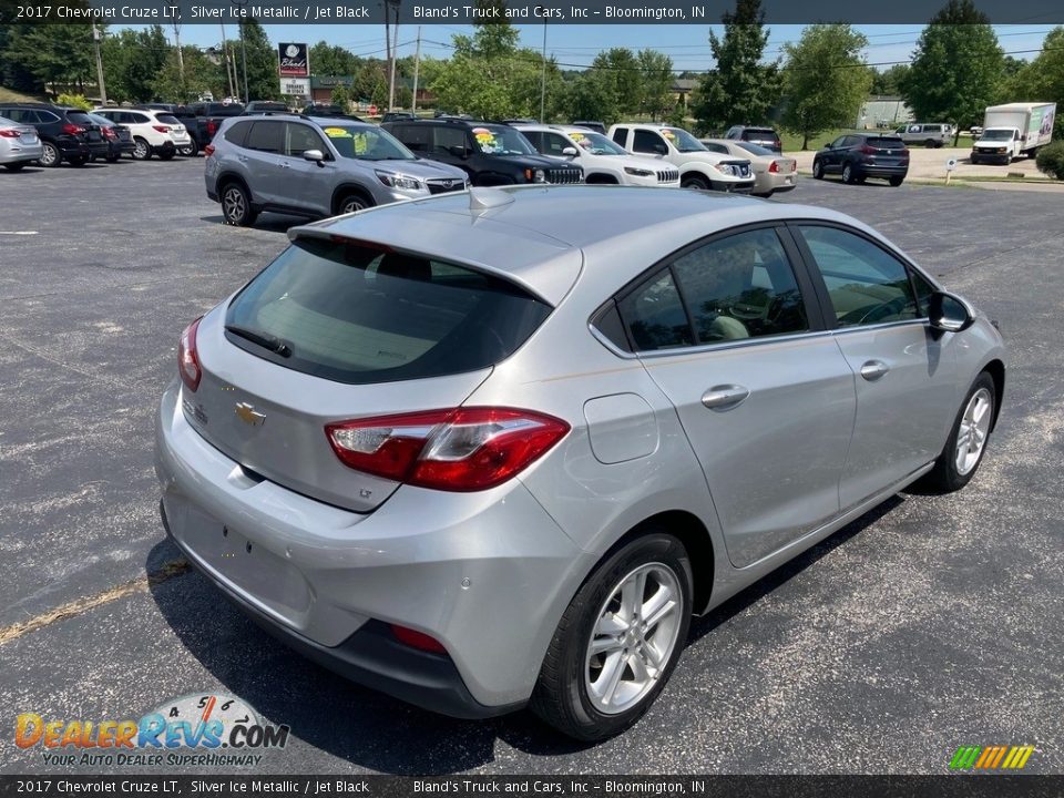 2017 Chevrolet Cruze LT Silver Ice Metallic / Jet Black Photo #5