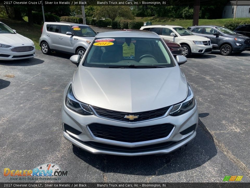 2017 Chevrolet Cruze LT Silver Ice Metallic / Jet Black Photo #7