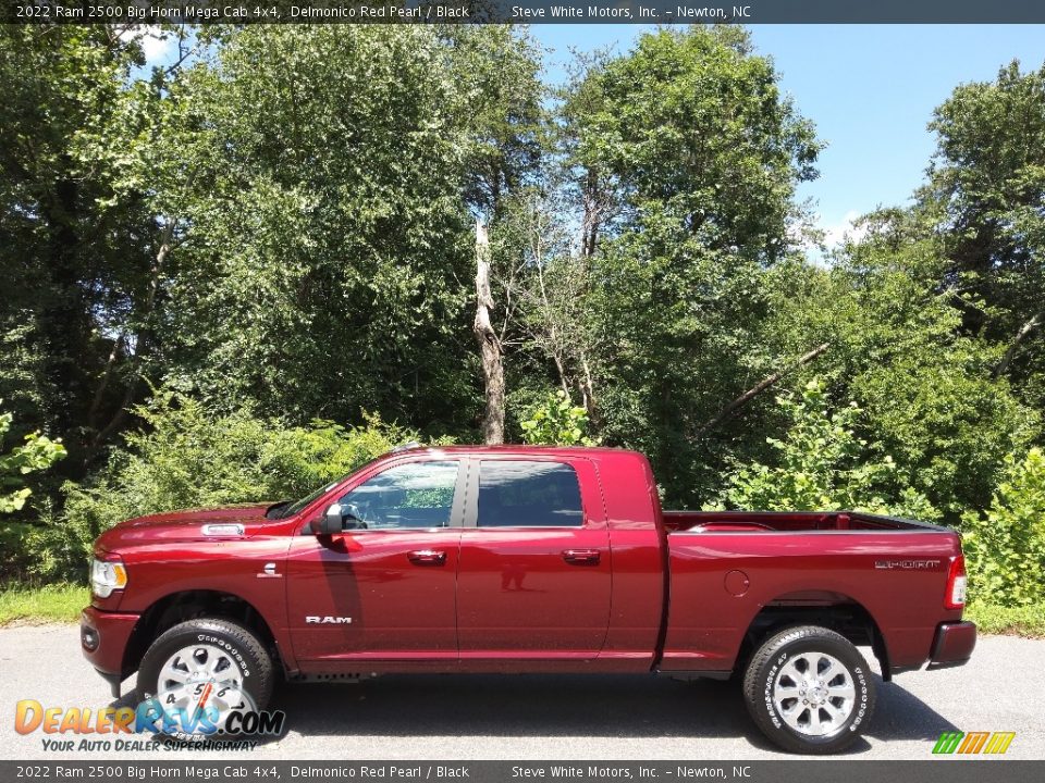 Delmonico Red Pearl 2022 Ram 2500 Big Horn Mega Cab 4x4 Photo #1