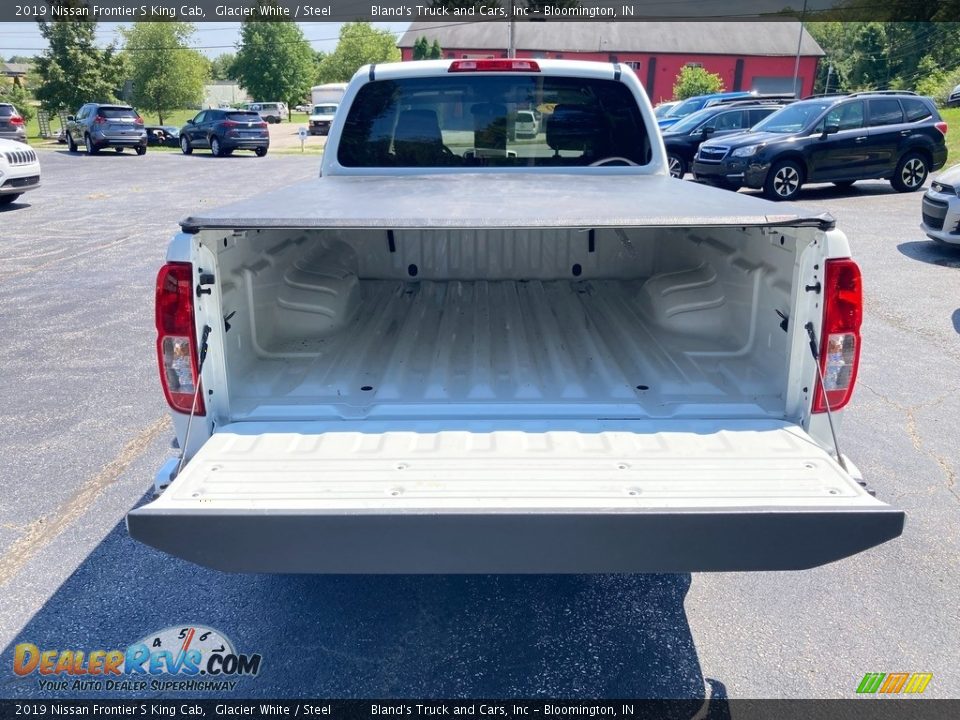 2019 Nissan Frontier S King Cab Glacier White / Steel Photo #25