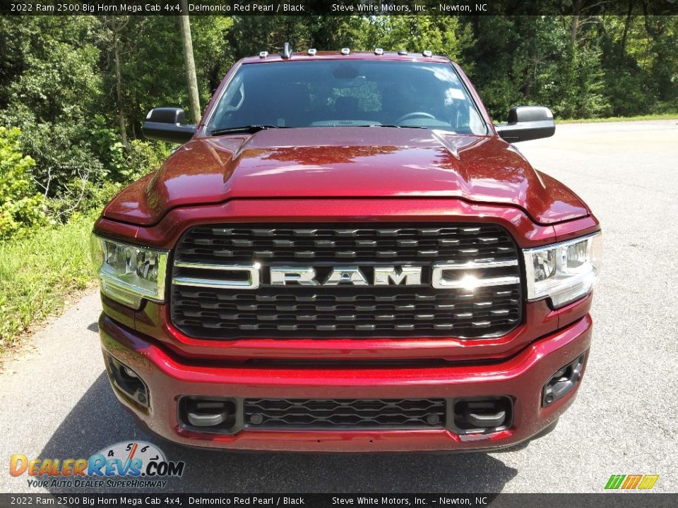 2022 Ram 2500 Big Horn Mega Cab 4x4 Delmonico Red Pearl / Black Photo #3