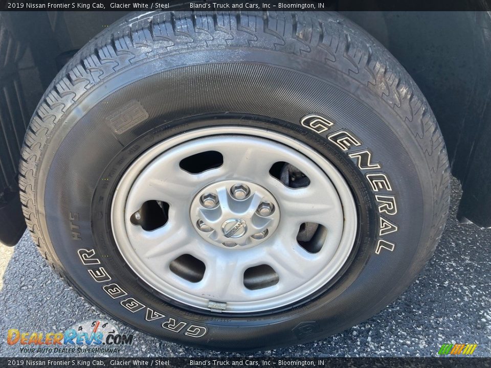 2019 Nissan Frontier S King Cab Glacier White / Steel Photo #27