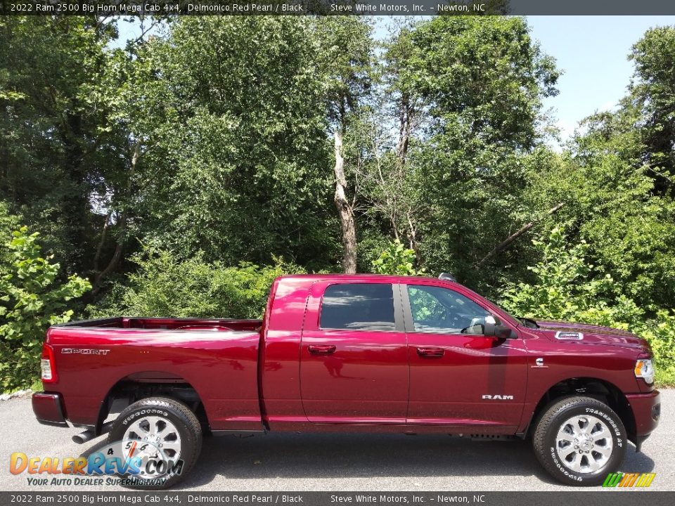 Delmonico Red Pearl 2022 Ram 2500 Big Horn Mega Cab 4x4 Photo #5