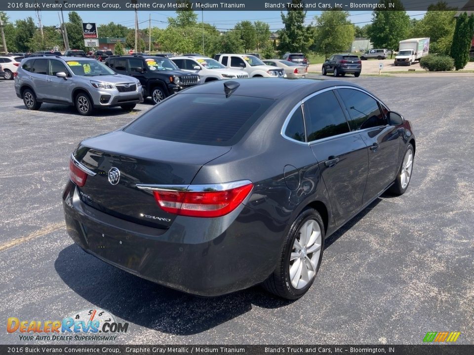 2016 Buick Verano Convenience Group Graphite Gray Metallic / Medium Titanium Photo #5