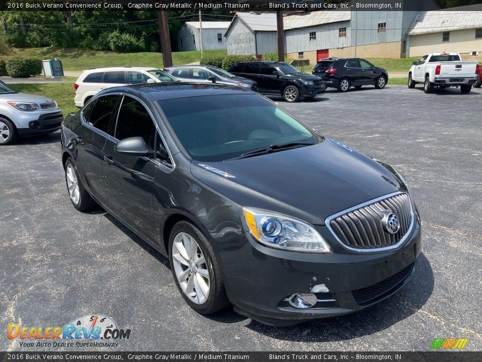 2016 Buick Verano Convenience Group Graphite Gray Metallic / Medium Titanium Photo #6