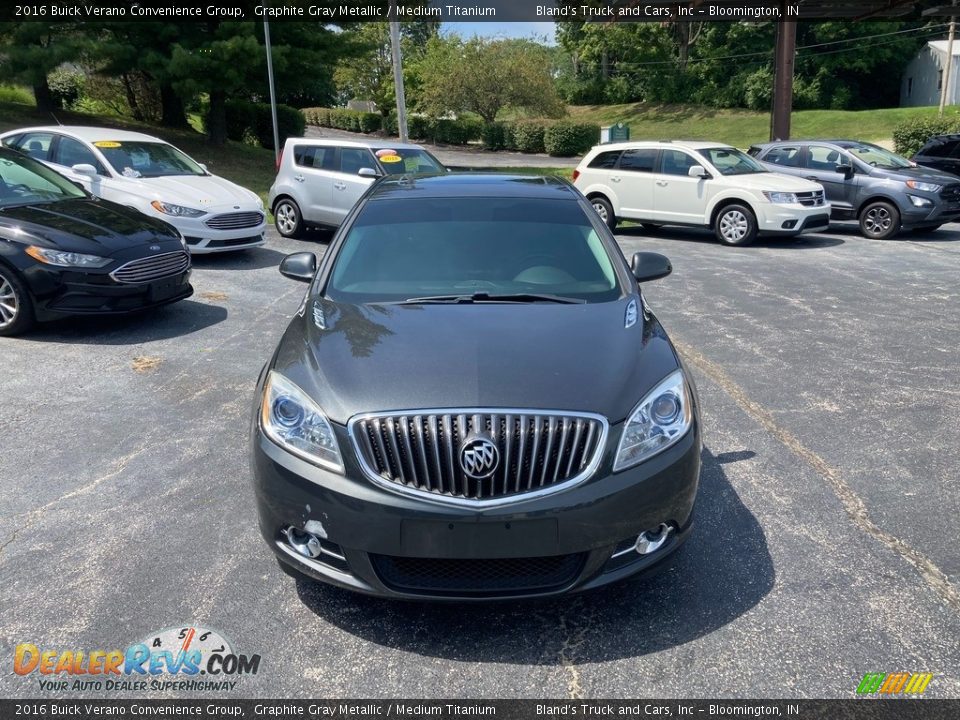 2016 Buick Verano Convenience Group Graphite Gray Metallic / Medium Titanium Photo #7