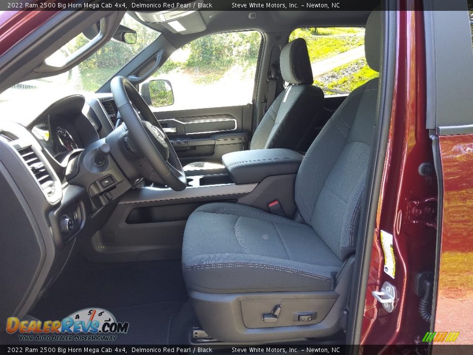 Front Seat of 2022 Ram 2500 Big Horn Mega Cab 4x4 Photo #11