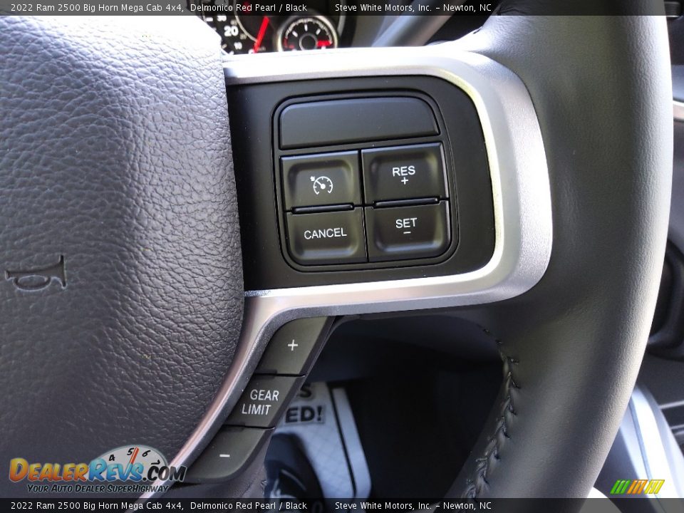 2022 Ram 2500 Big Horn Mega Cab 4x4 Steering Wheel Photo #20