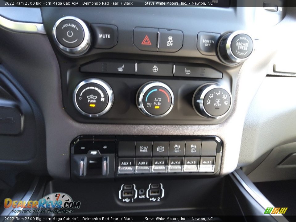 Controls of 2022 Ram 2500 Big Horn Mega Cab 4x4 Photo #25