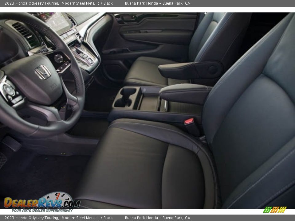 Black Interior - 2023 Honda Odyssey Touring Photo #15