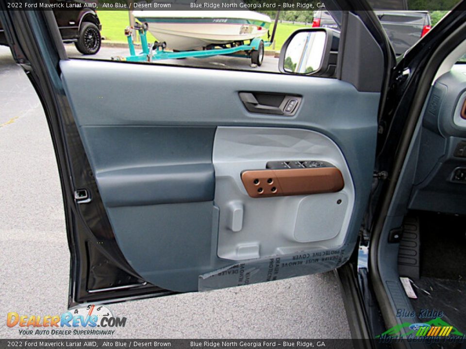 Door Panel of 2022 Ford Maverick Lariat AWD Photo #10