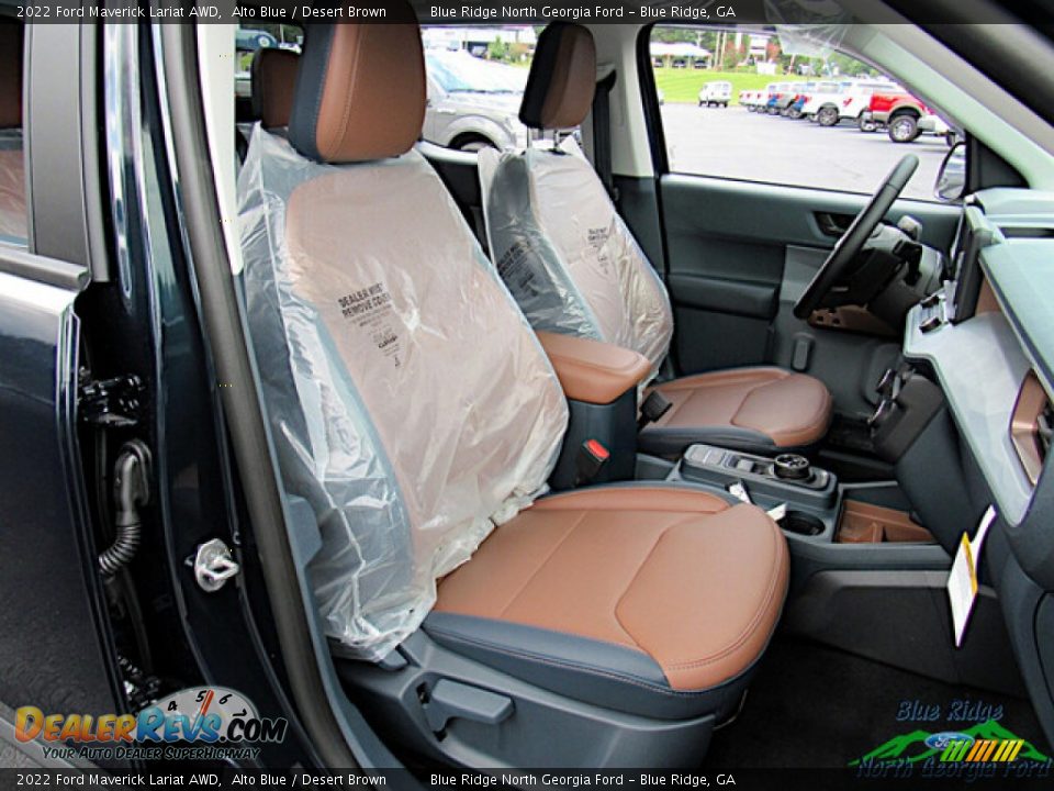 Desert Brown Interior - 2022 Ford Maverick Lariat AWD Photo #12