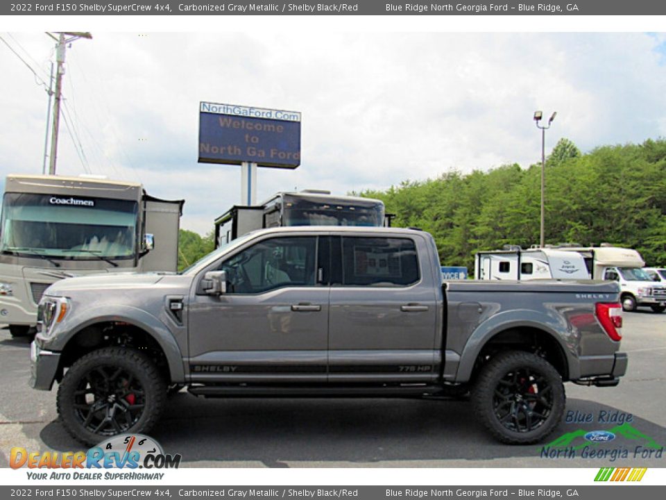 Carbonized Gray Metallic 2022 Ford F150 Shelby SuperCrew 4x4 Photo #2