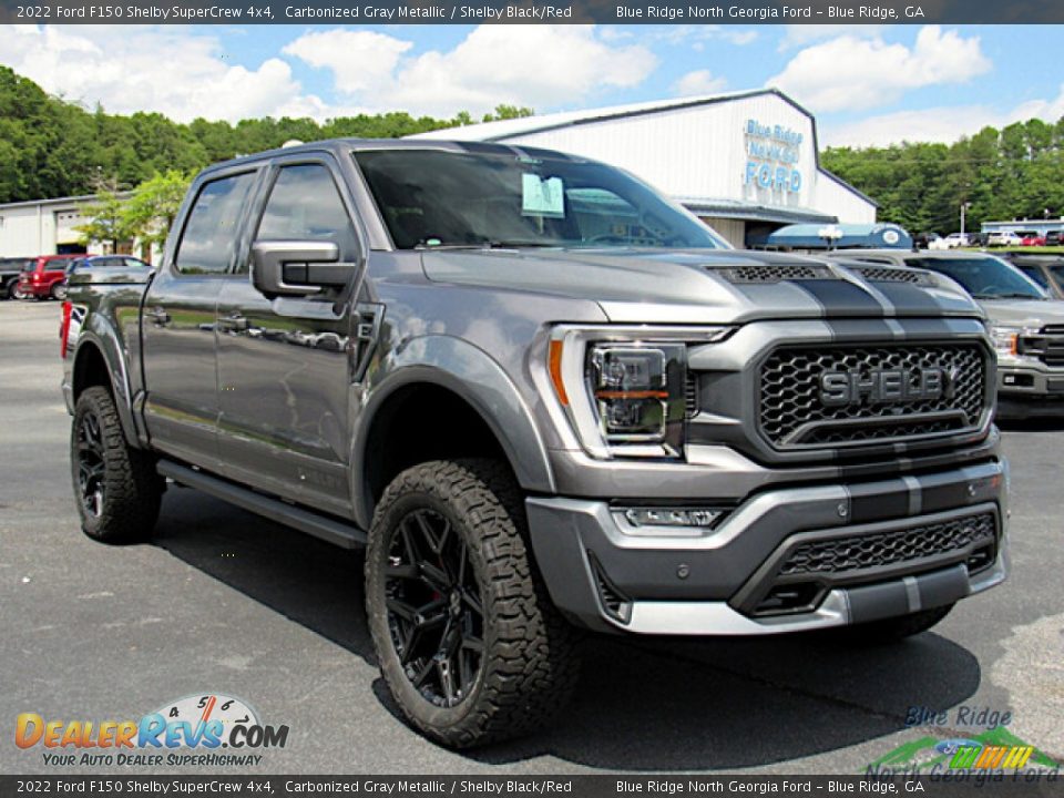 Carbonized Gray Metallic 2022 Ford F150 Shelby SuperCrew 4x4 Photo #7