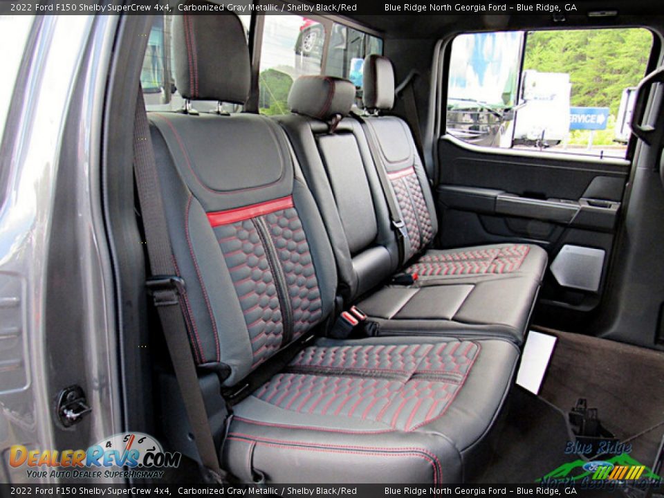 Rear Seat of 2022 Ford F150 Shelby SuperCrew 4x4 Photo #13