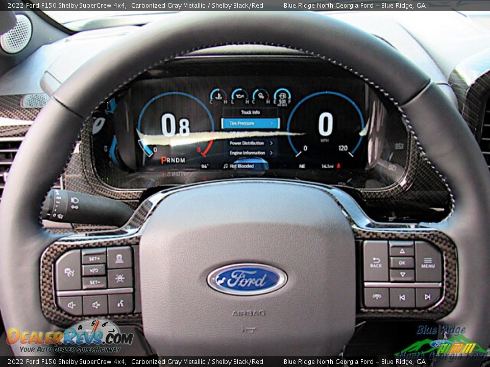 2022 Ford F150 Shelby SuperCrew 4x4 Steering Wheel Photo #18