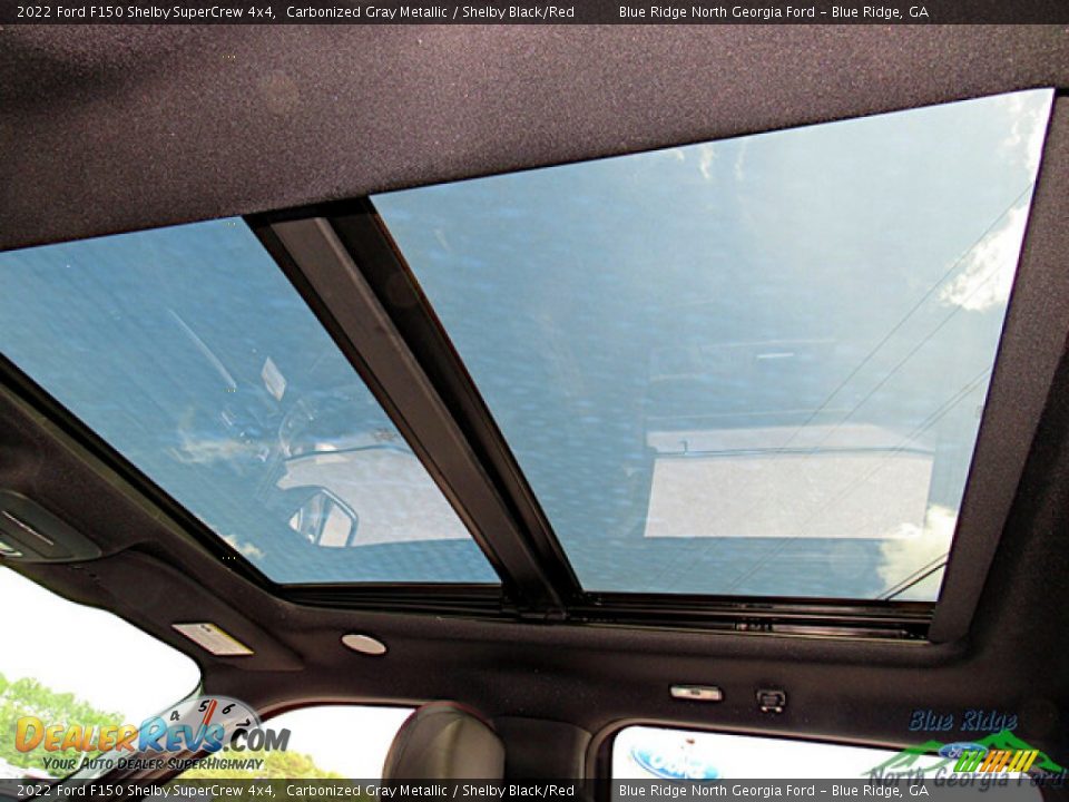 Sunroof of 2022 Ford F150 Shelby SuperCrew 4x4 Photo #24