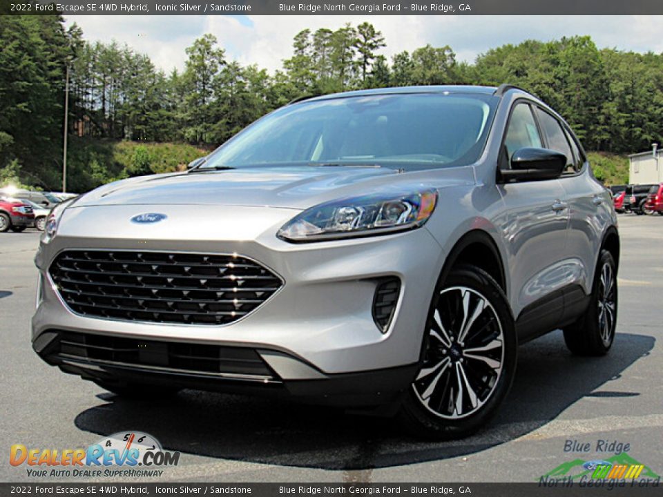 2022 Ford Escape SE 4WD Hybrid Iconic Silver / Sandstone Photo #1