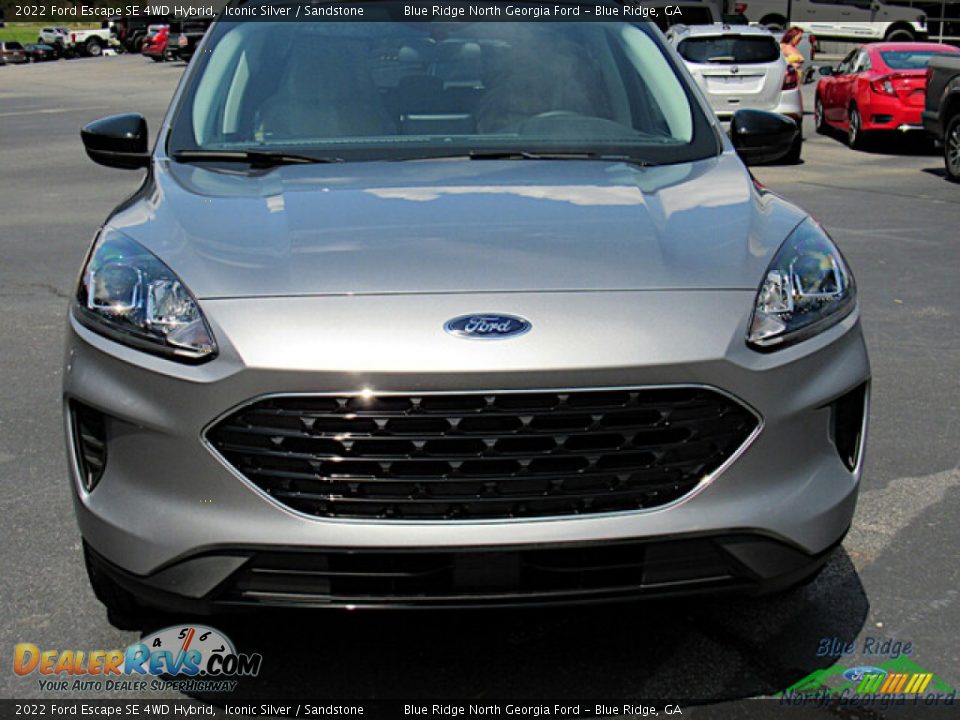 2022 Ford Escape SE 4WD Hybrid Iconic Silver / Sandstone Photo #8