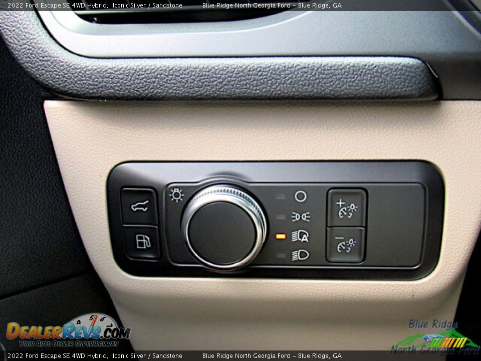 2022 Ford Escape SE 4WD Hybrid Iconic Silver / Sandstone Photo #22