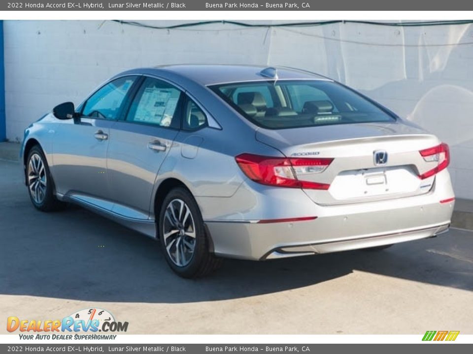 2022 Honda Accord EX-L Hybrid Lunar Silver Metallic / Black Photo #2