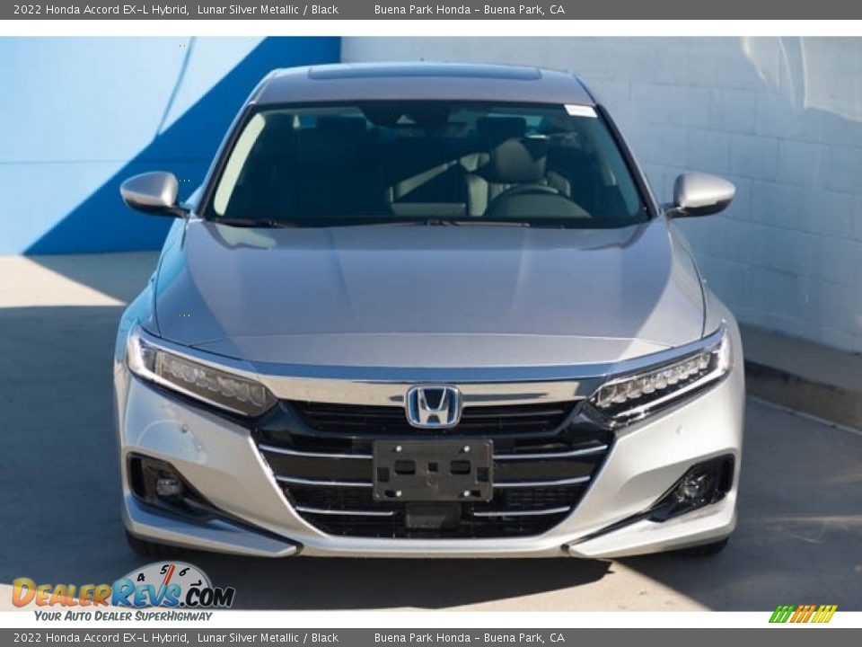 2022 Honda Accord EX-L Hybrid Lunar Silver Metallic / Black Photo #3