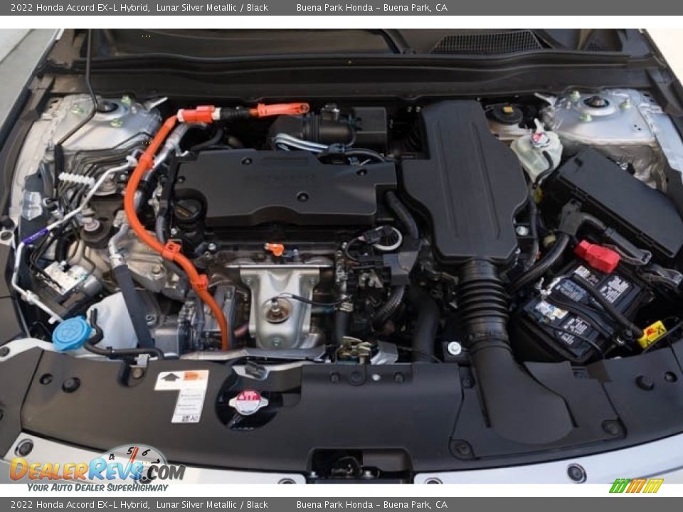 2022 Honda Accord EX-L Hybrid 2.0 Liter DOHC 16-Valve VTC 4 Cylinder Gasoline/Electric Hybrid Engine Photo #9