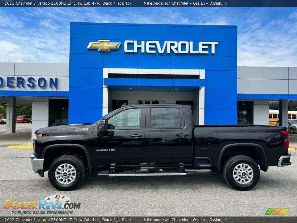 Black 2022 Chevrolet Silverado 2500HD LT Crew Cab 4x4 Photo #1