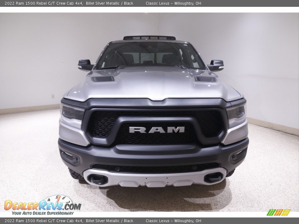 2022 Ram 1500 Rebel G/T Crew Cab 4x4 Billet Silver Metallic / Black Photo #2