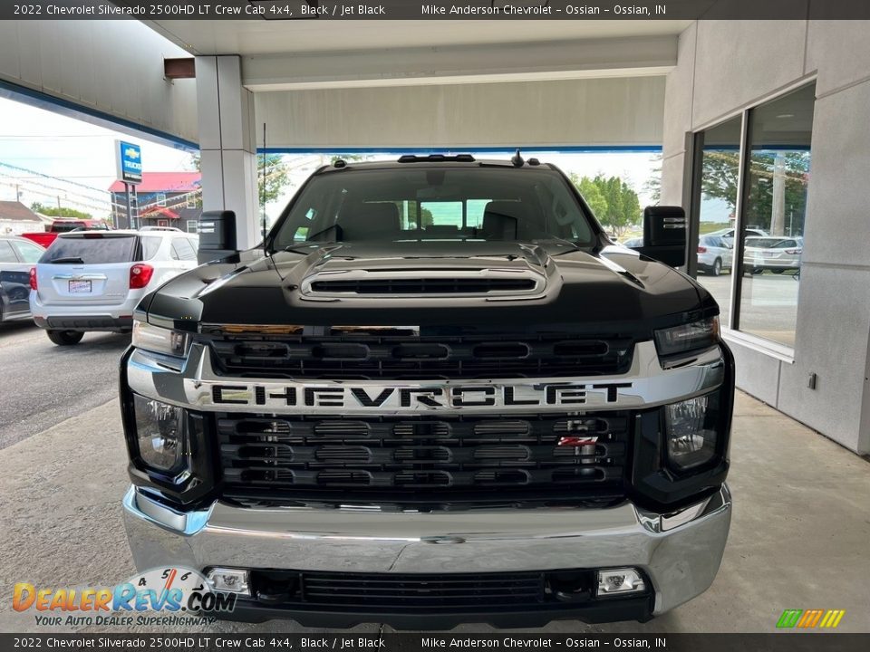 2022 Chevrolet Silverado 2500HD LT Crew Cab 4x4 Black / Jet Black Photo #3