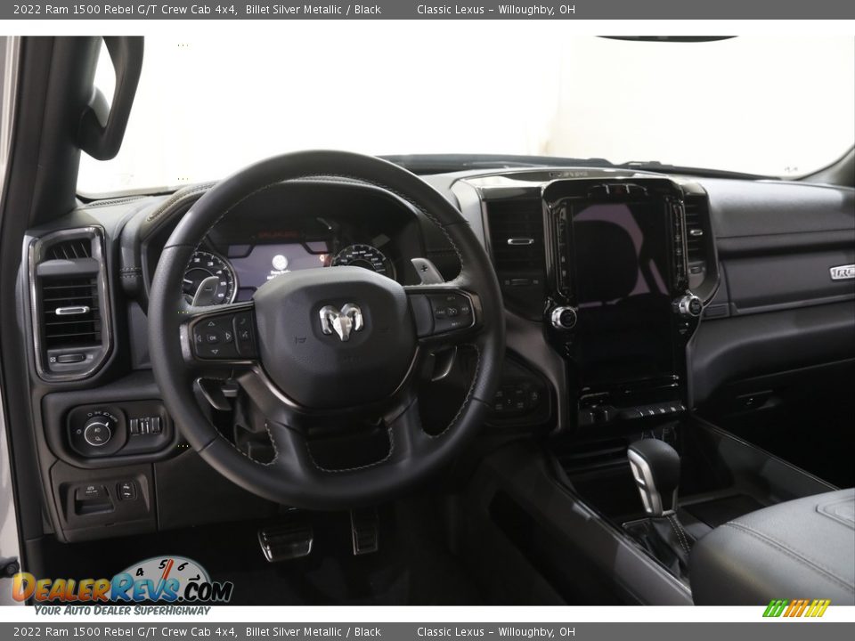 Dashboard of 2022 Ram 1500 Rebel G/T Crew Cab 4x4 Photo #6