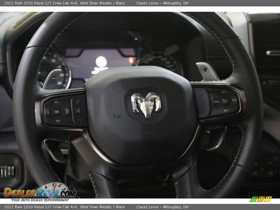 2022 Ram 1500 Rebel G/T Crew Cab 4x4 Steering Wheel Photo #7
