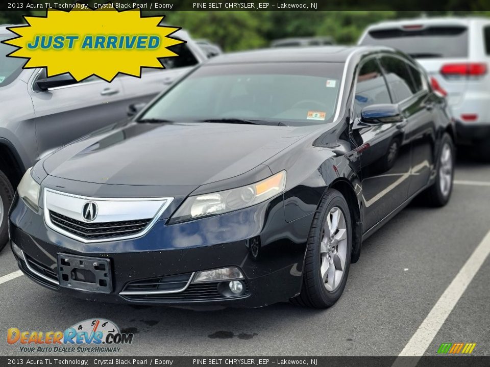 2013 Acura TL Technology Crystal Black Pearl / Ebony Photo #1