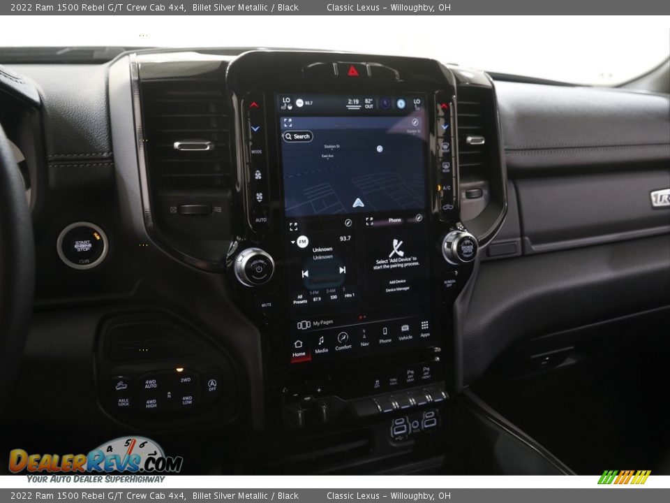 Controls of 2022 Ram 1500 Rebel G/T Crew Cab 4x4 Photo #9