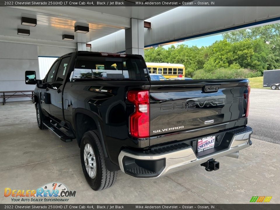 2022 Chevrolet Silverado 2500HD LT Crew Cab 4x4 Black / Jet Black Photo #9