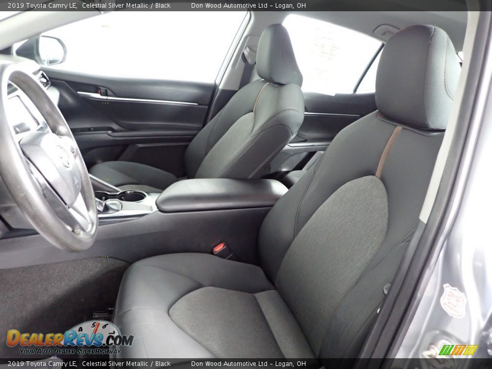 2019 Toyota Camry LE Celestial Silver Metallic / Black Photo #14