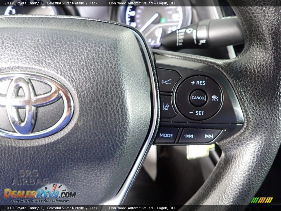 2019 Toyota Camry LE Celestial Silver Metallic / Black Photo #17