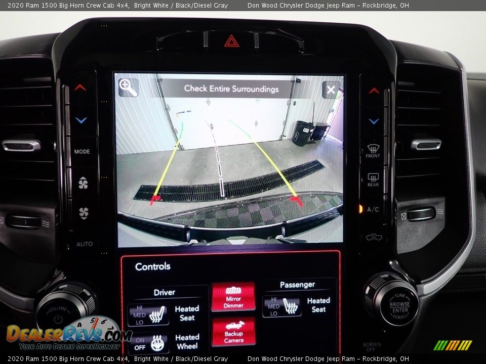 2020 Ram 1500 Big Horn Crew Cab 4x4 Bright White / Black/Diesel Gray Photo #4